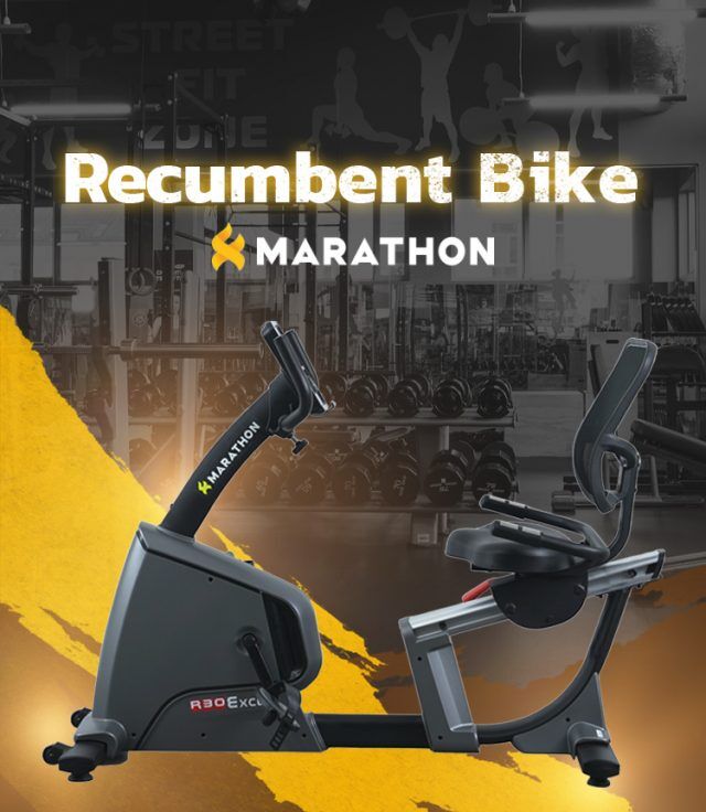 Find Recumbent Bike for Workous At Home , Free Delivery | Marathon Fitmall